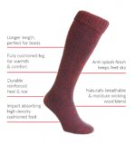Outdoor Wellington Boot Sock