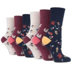 Ladies Gentle Grip Socks (3 Pair Pack)