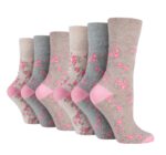 Ladies Gentle Grip Socks (3 Pair Pack) - Image 2