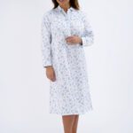 Ladies Brushed Cotton Nightdress