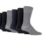 Mens Gentle Grip Socks (3 Pair Pack)